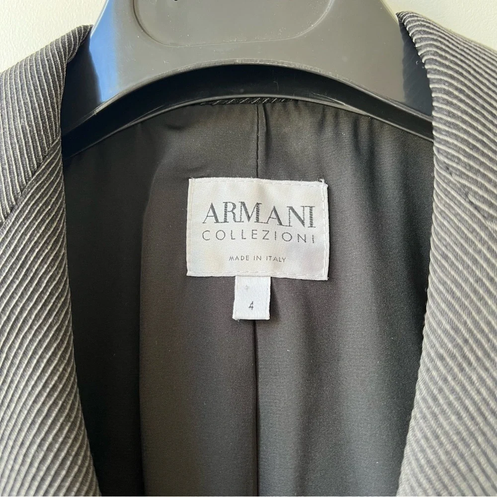 Armani Collezioni Vintage Y2K Fitted Blazer - Office Siren Corpcore Boardroom - Picture 9 of 15